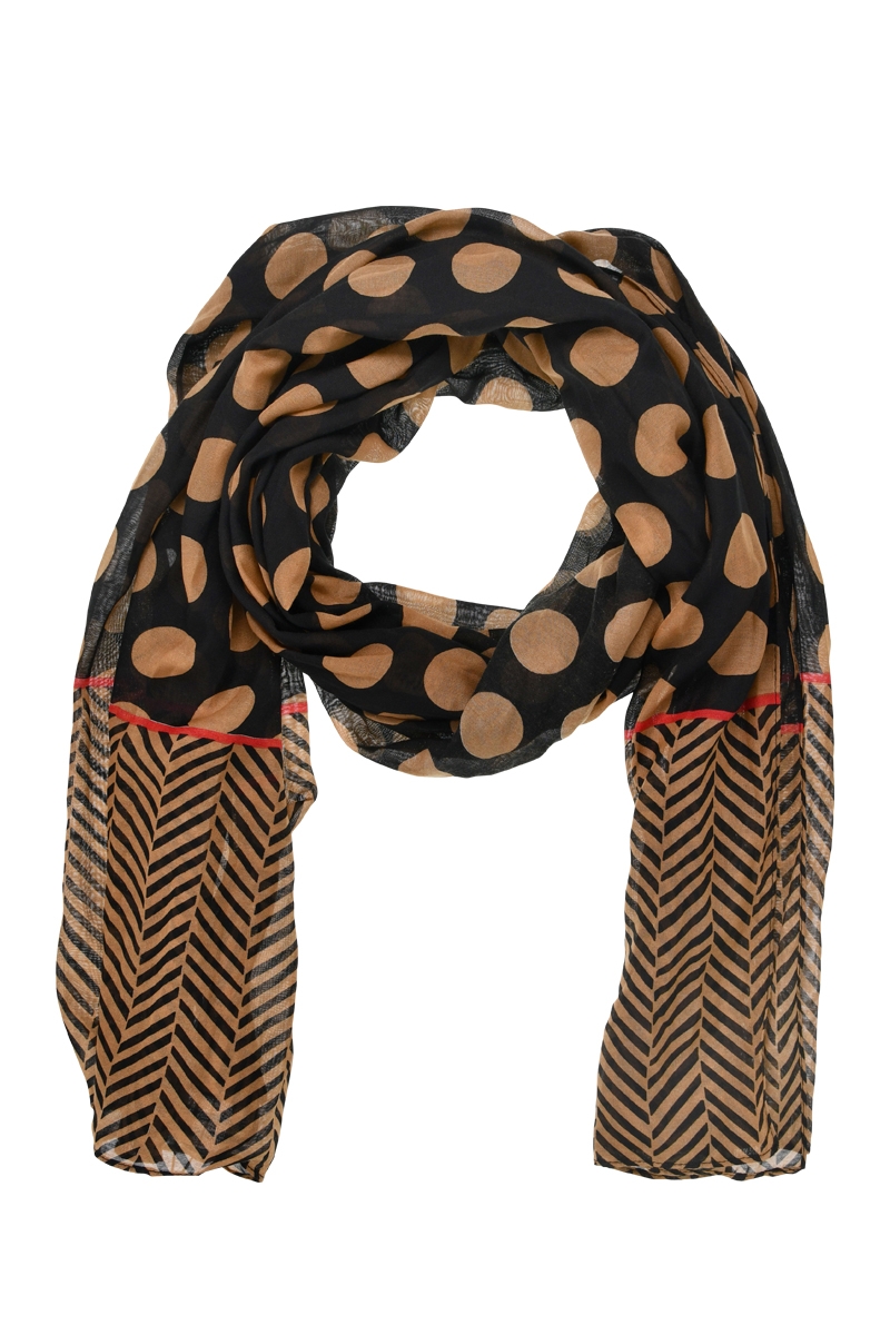 Schal mit Punkten