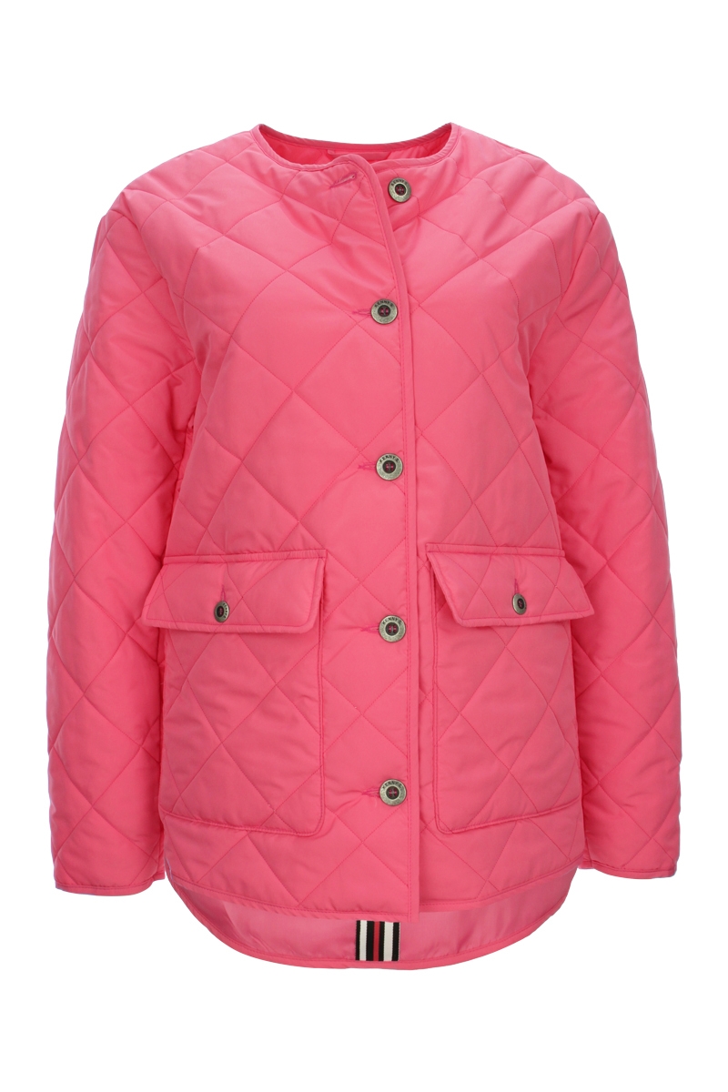 Kragenlose Steppjacke