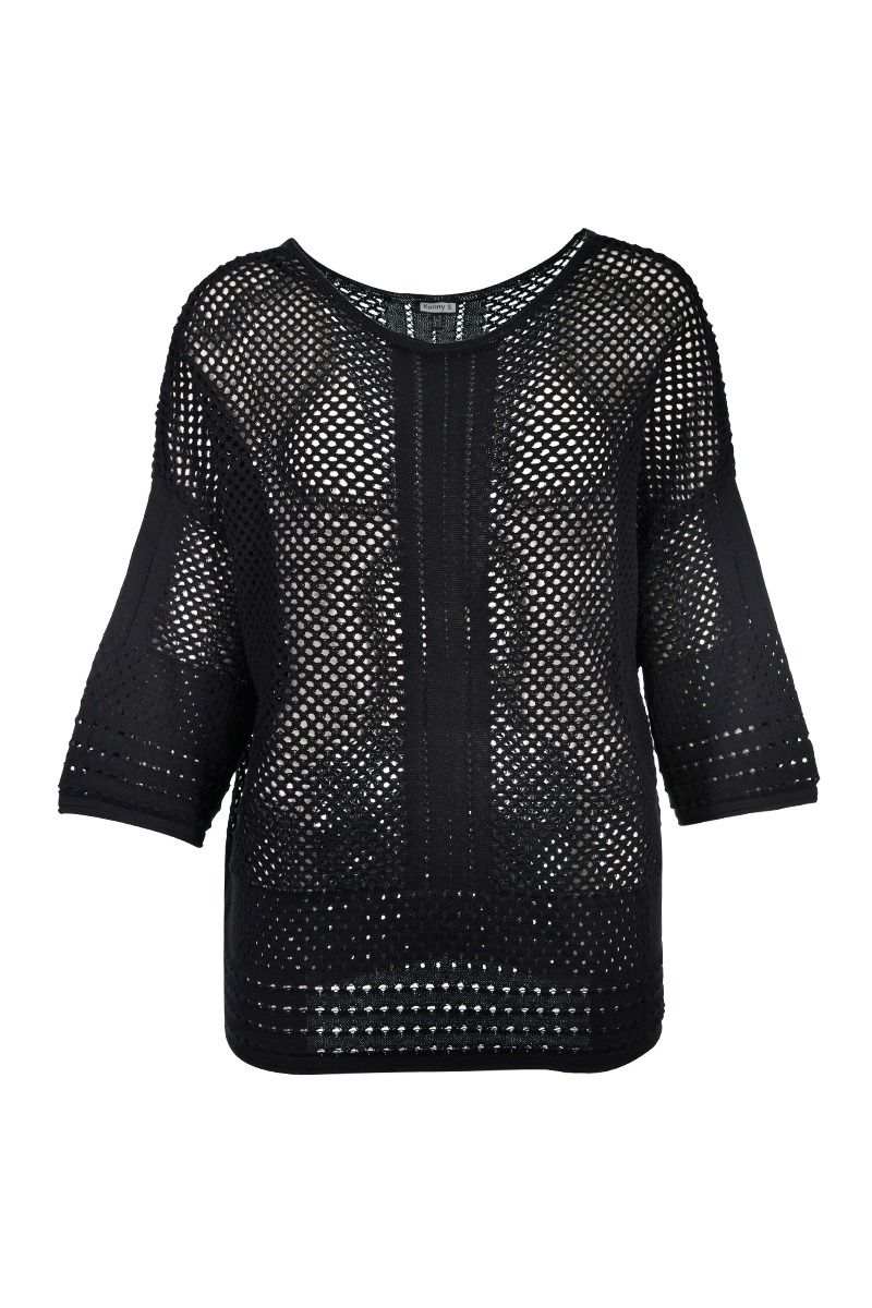 Loch-Strick Pullover