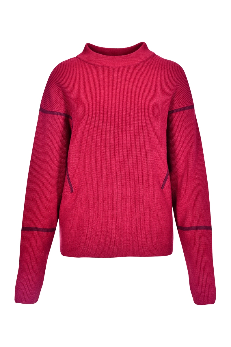 Pullover mit Kontrasten