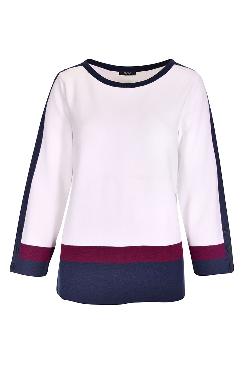 Colourblock Pullover