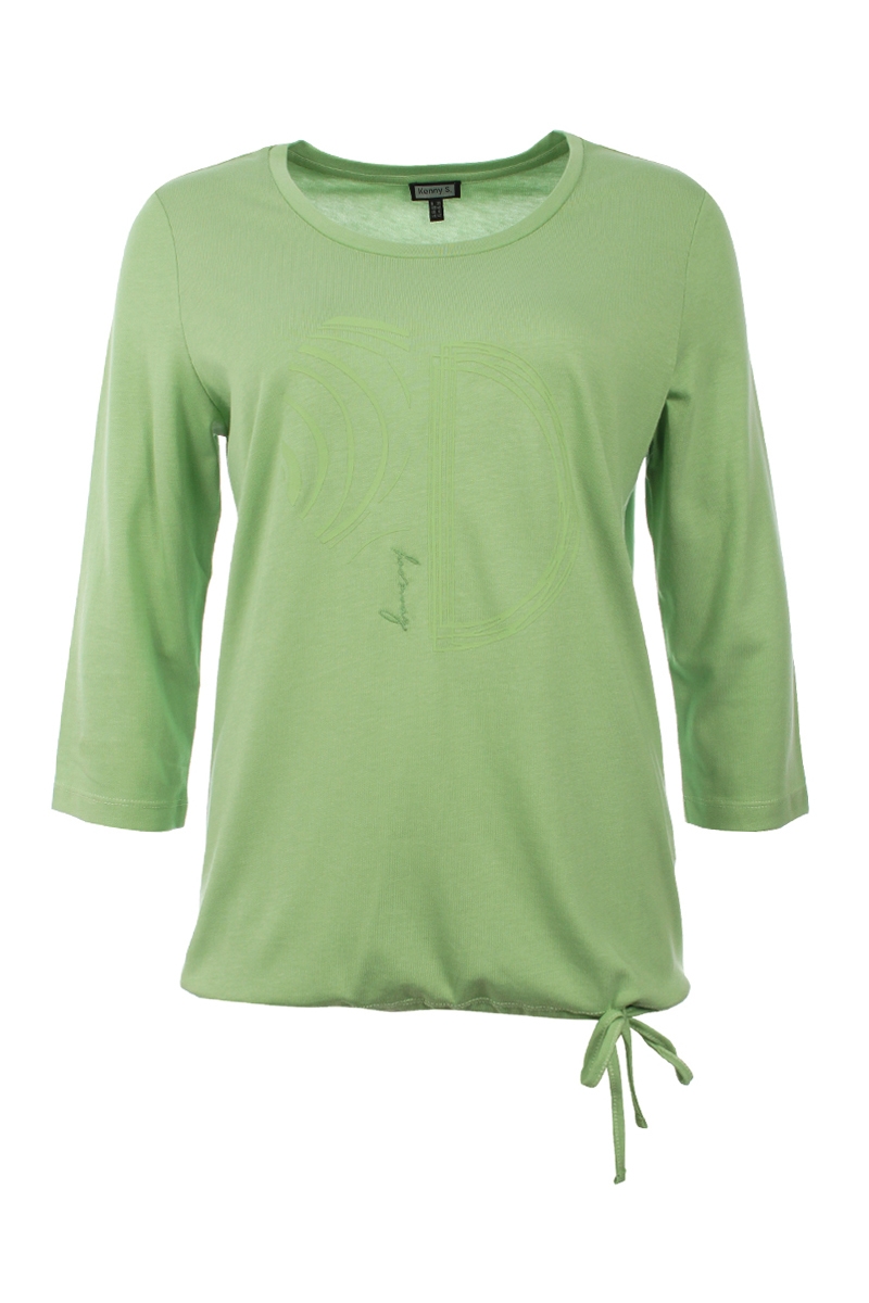 Ton-in-Ton Druckshirt