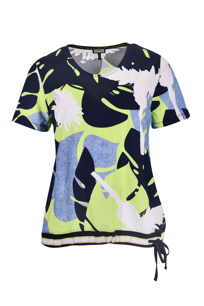 Blätter-Shirt