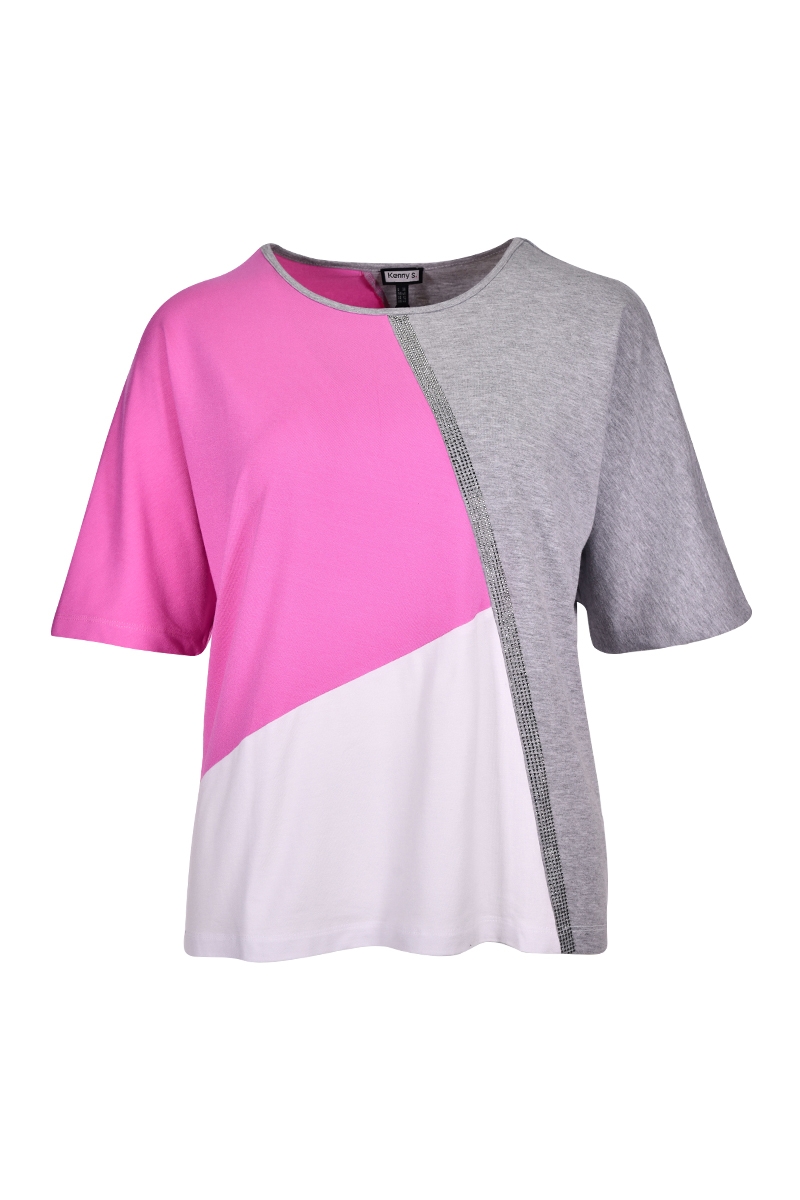 Colourblock-Shirt