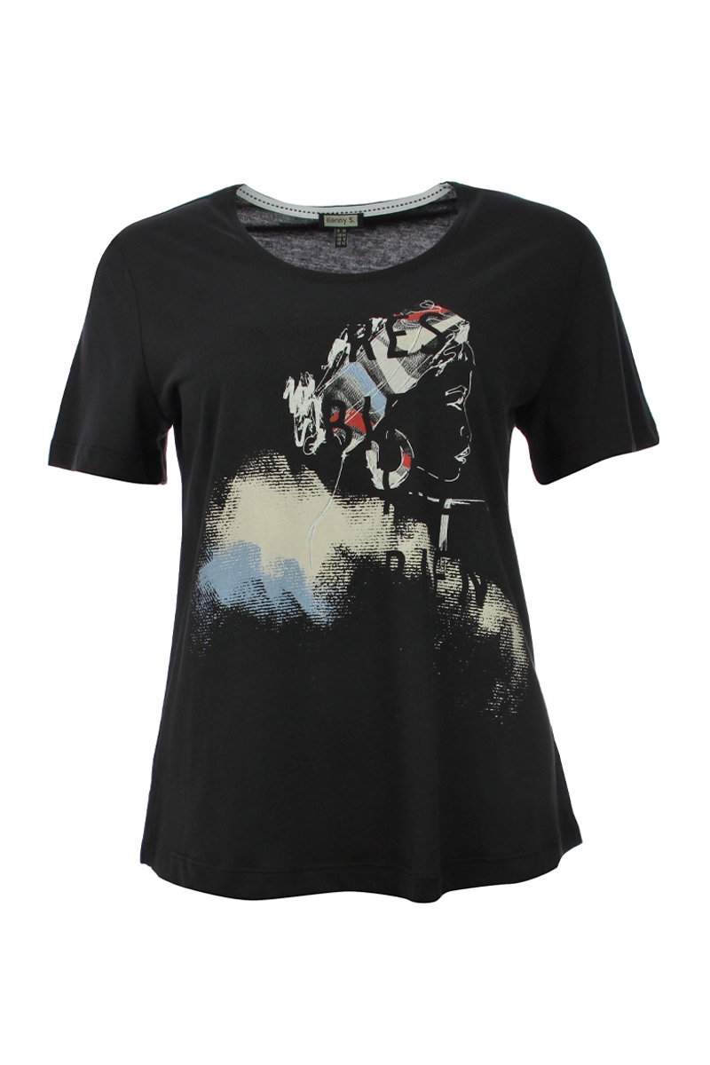 Printshirt mit Frau