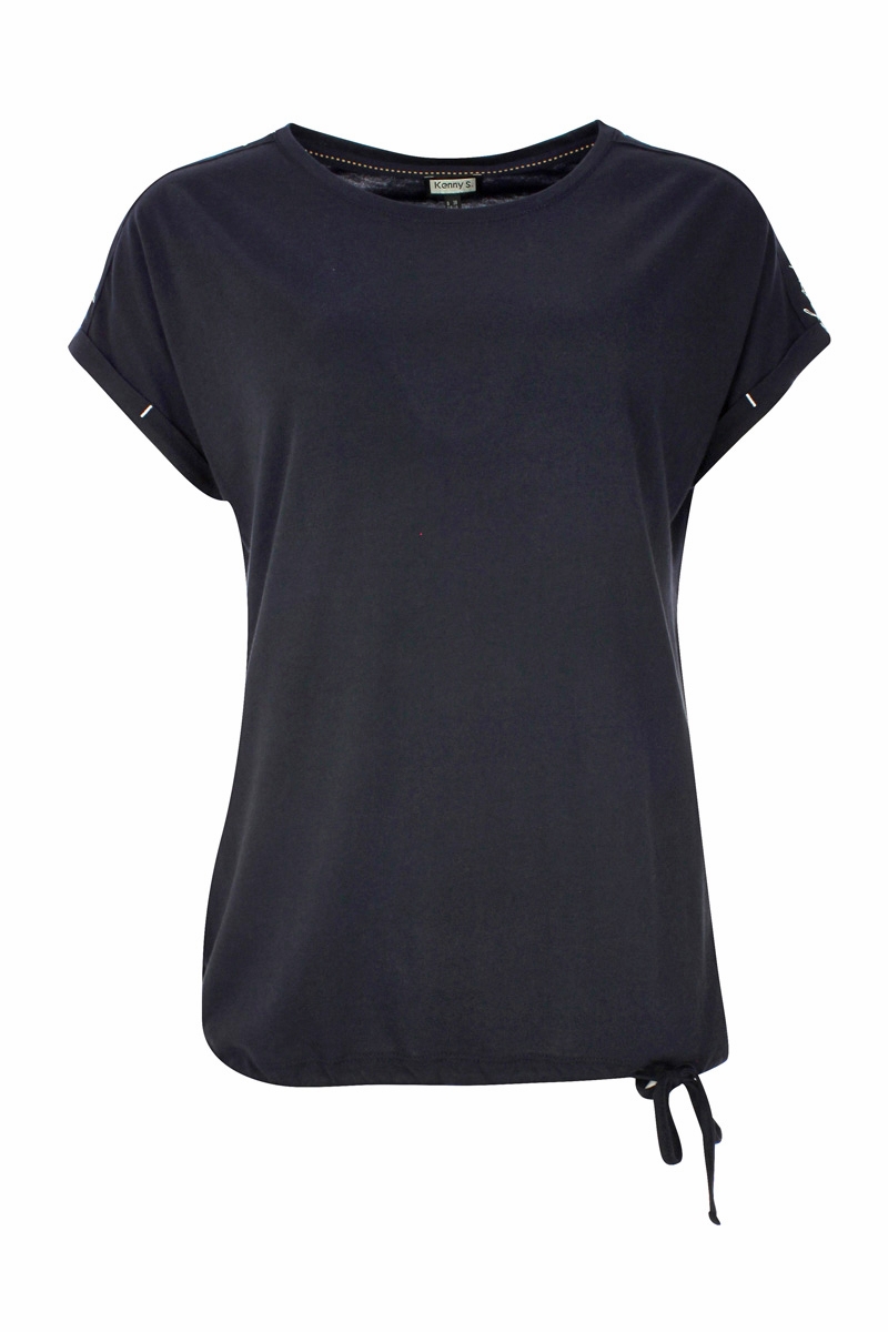 Shirt mit Schulterdruck