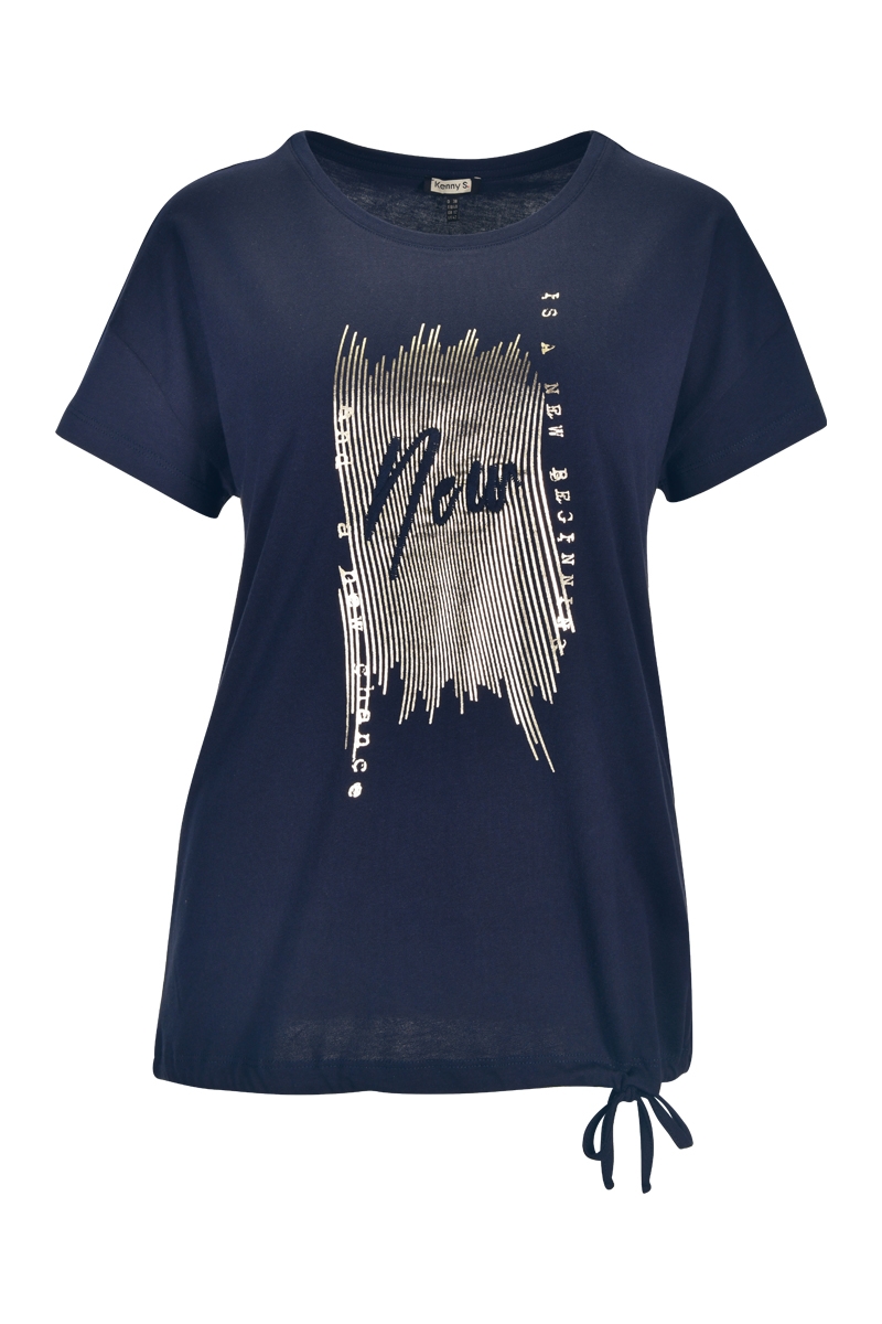 Shirt mit Foil-Print