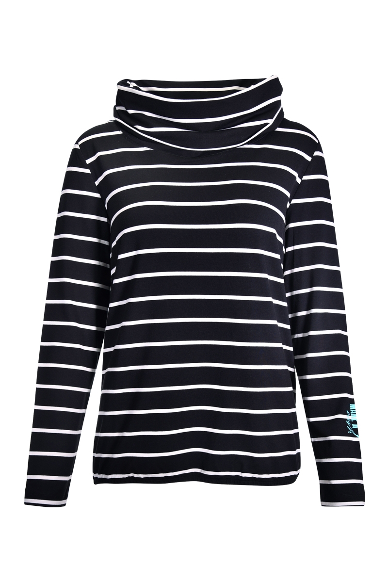 Kragenshirt mit Ringeln