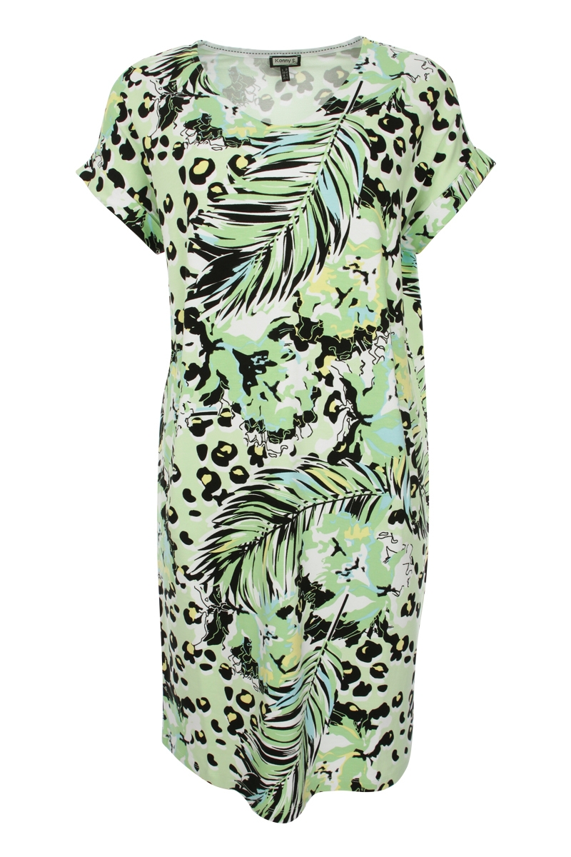 Jerseykleid Jungle