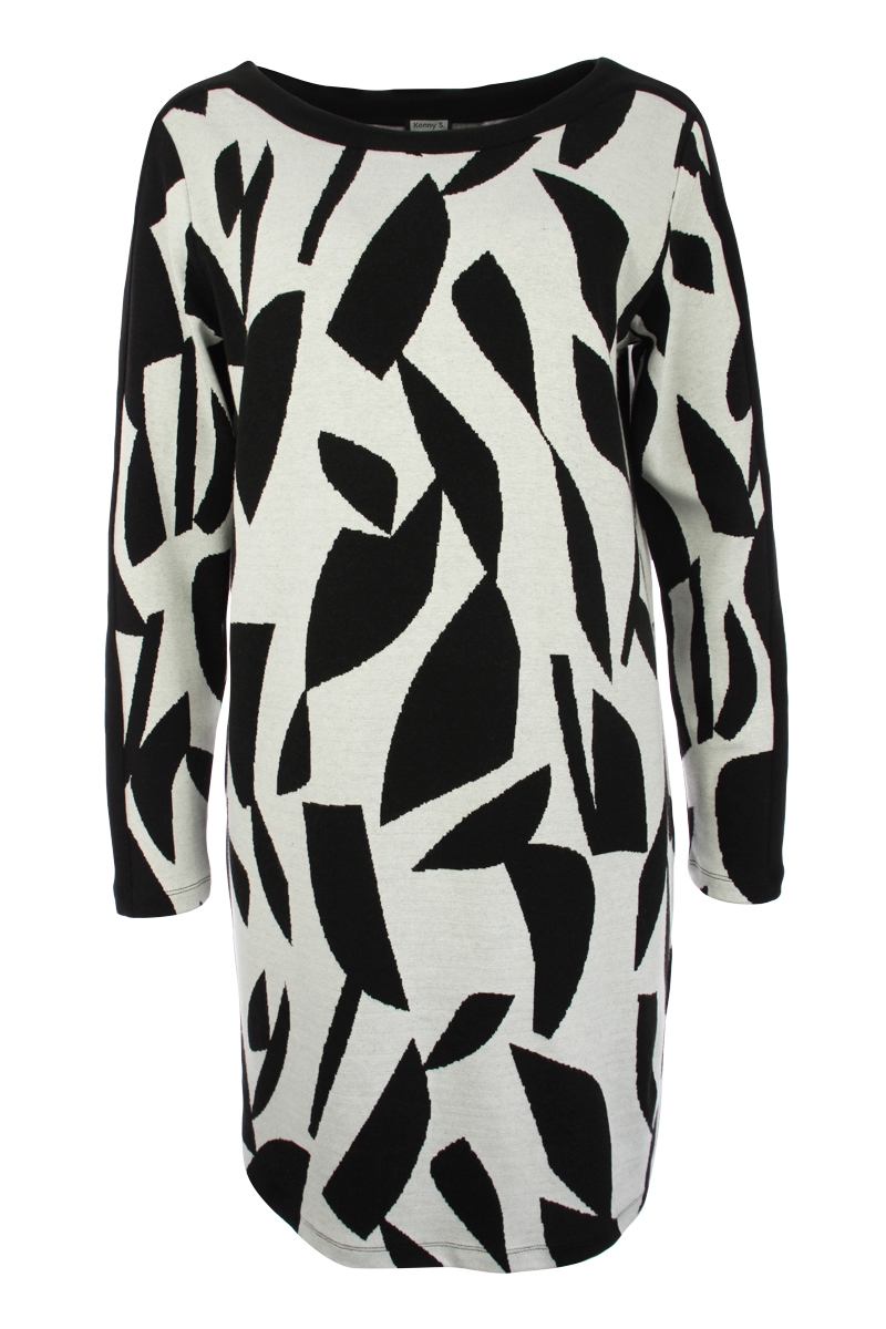 Jacquard-Kleid