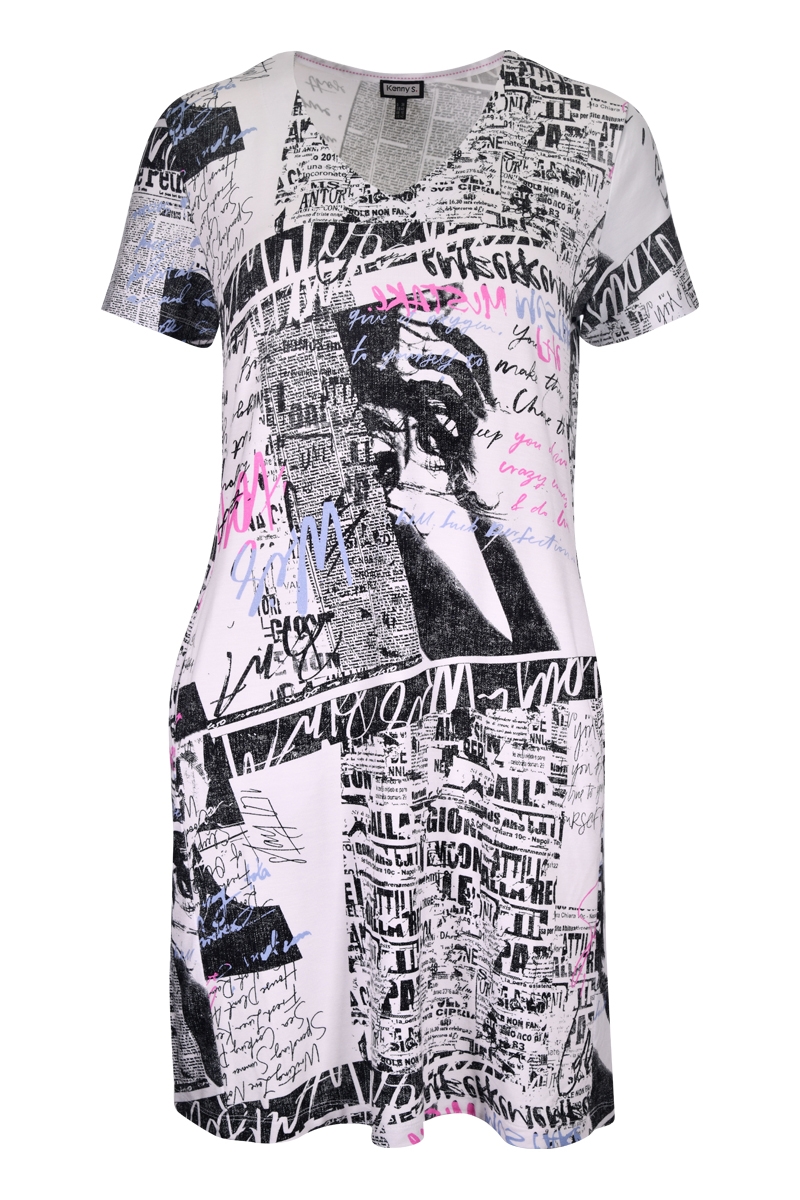 Newspaper-Kleid