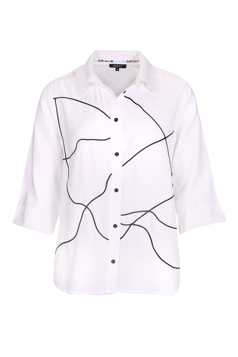 Linienbluse