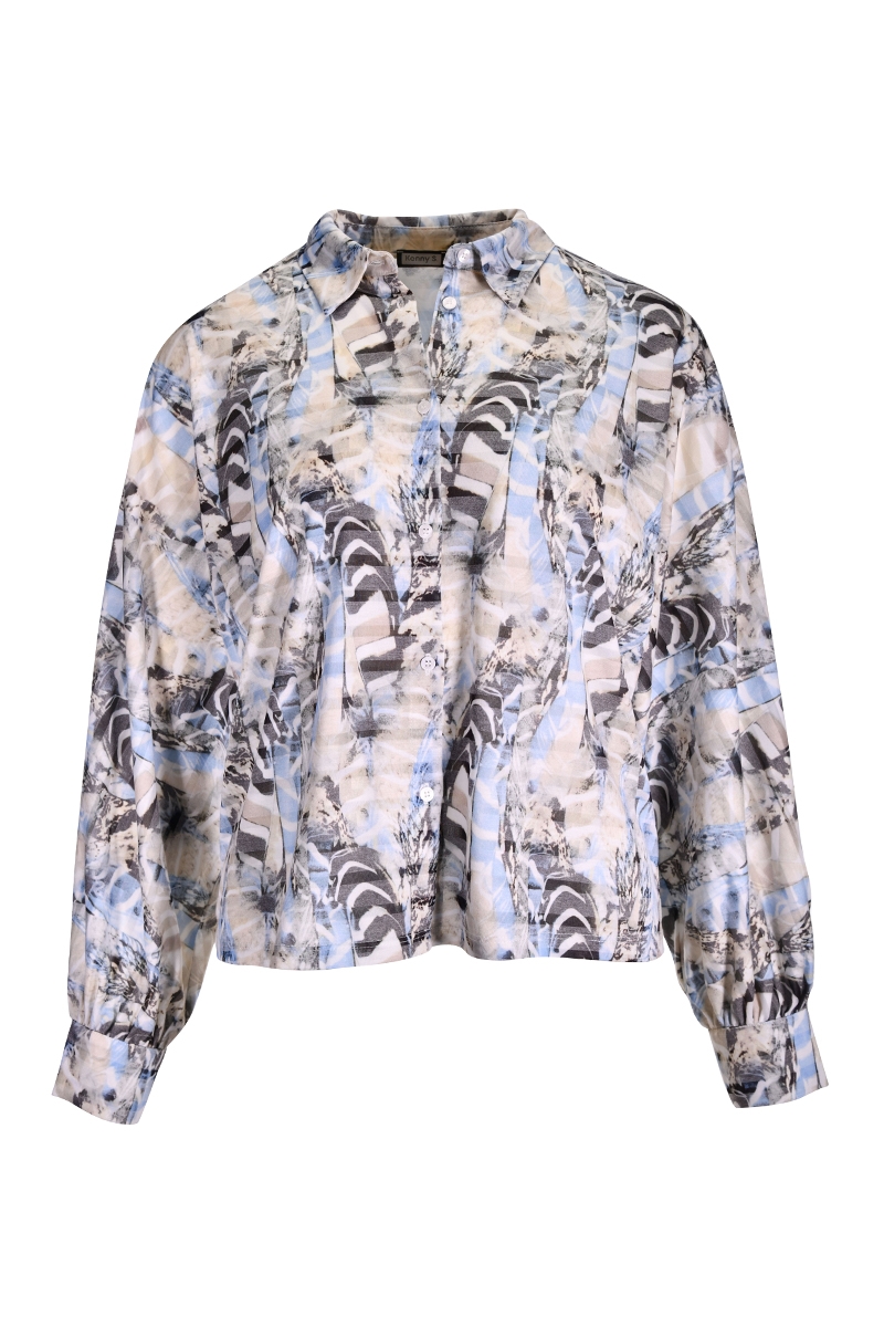 Ausbrenner Bluse