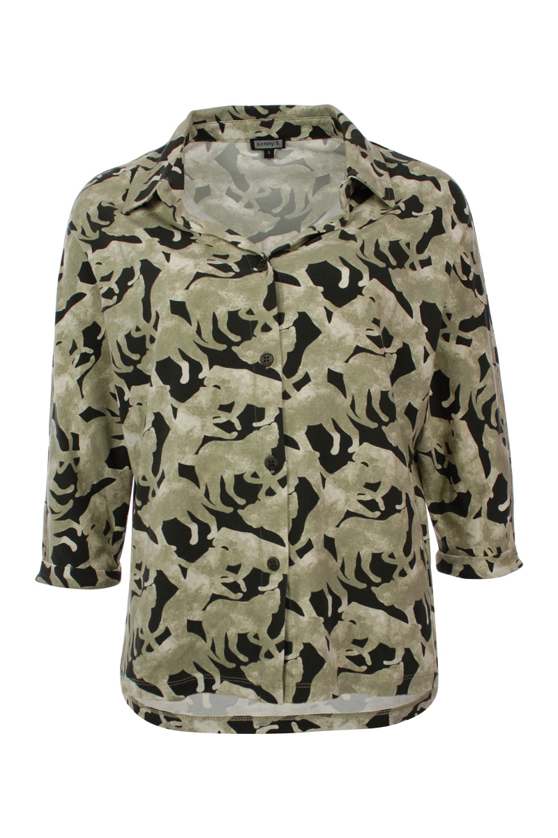 Blusenjacke Tiger