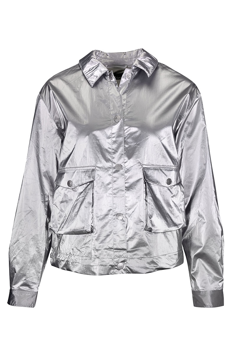 Metallic-Jacke