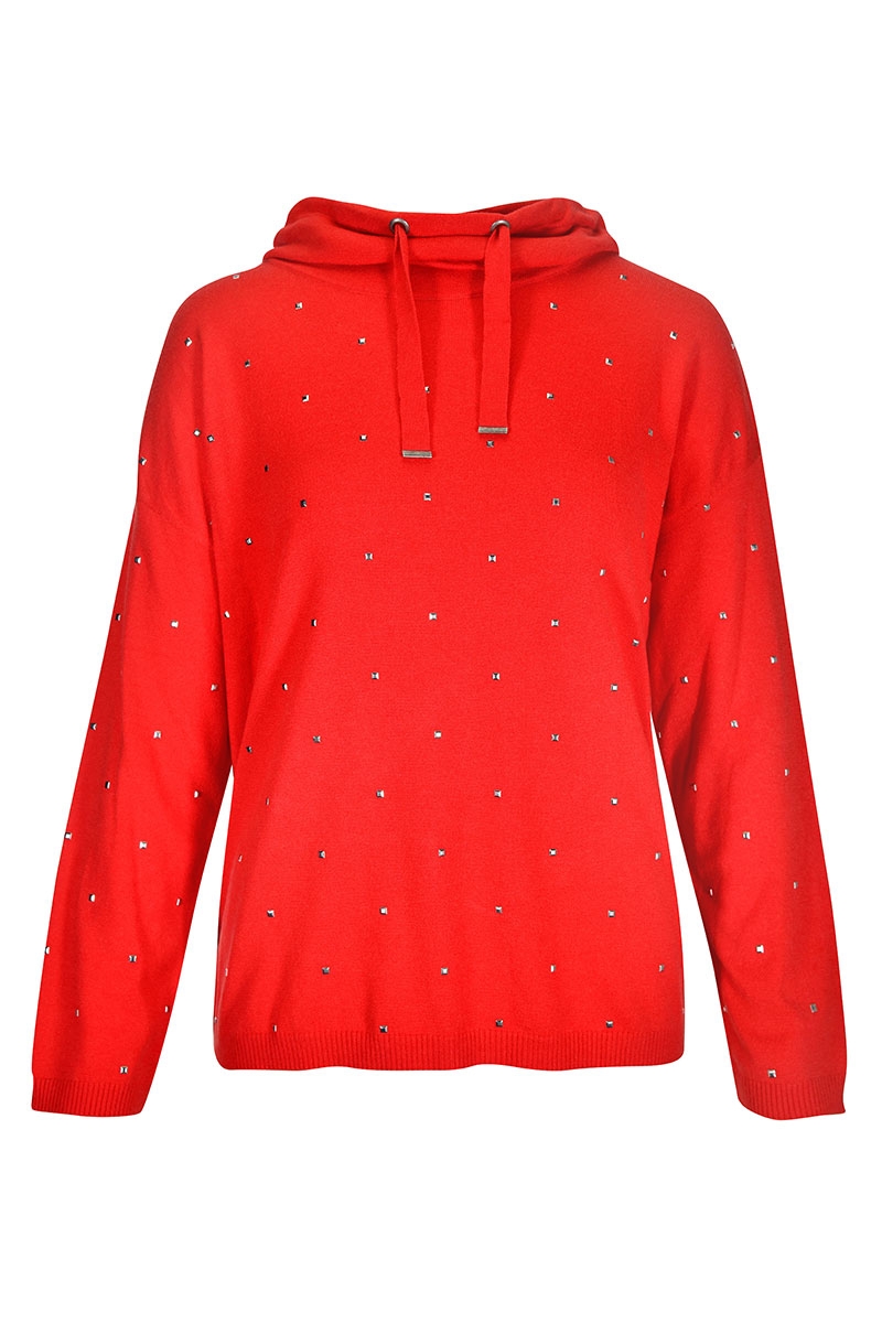 Pullover mit Steinchen