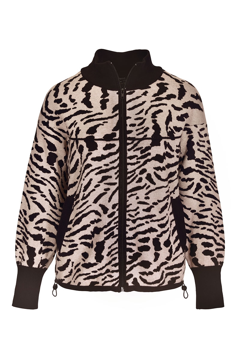 Animal Strickjacke