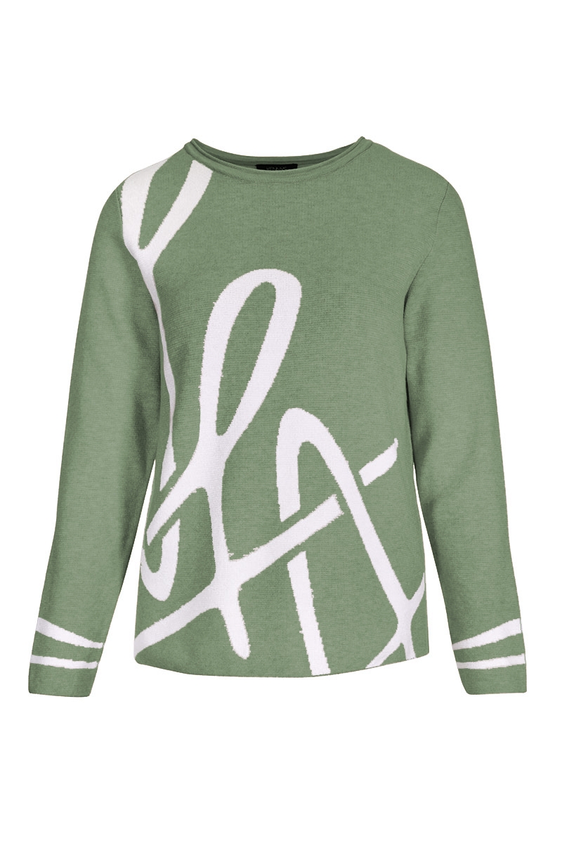 Jacquard-Pullover
