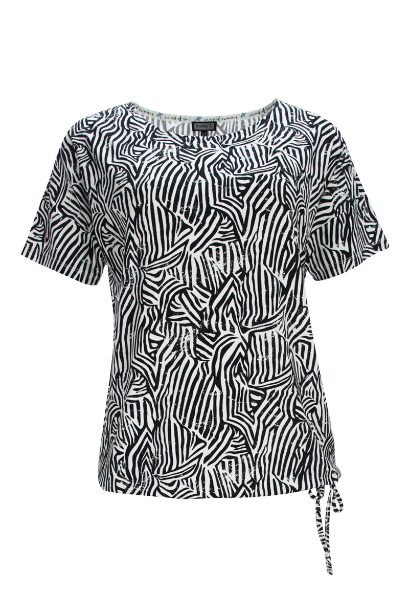 Zebrashirt mit Tunnel