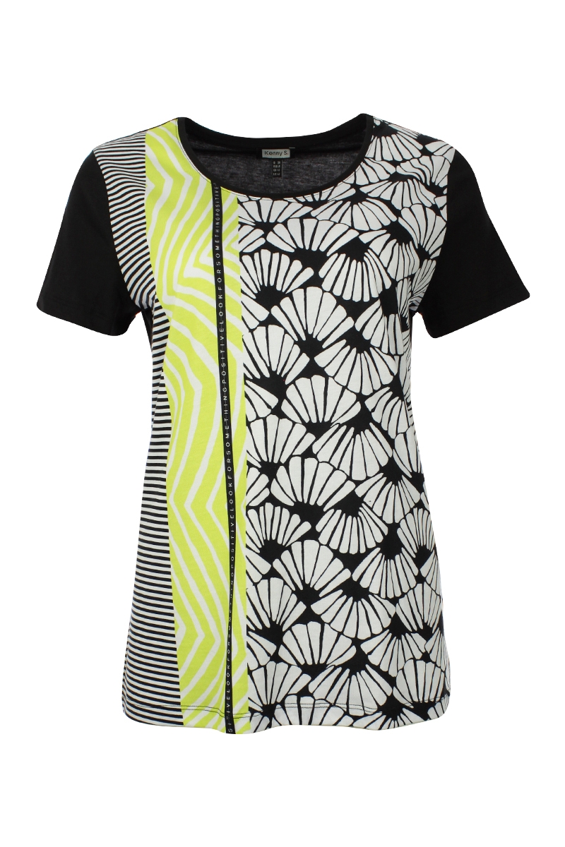 Shirt mit Patchmotiv