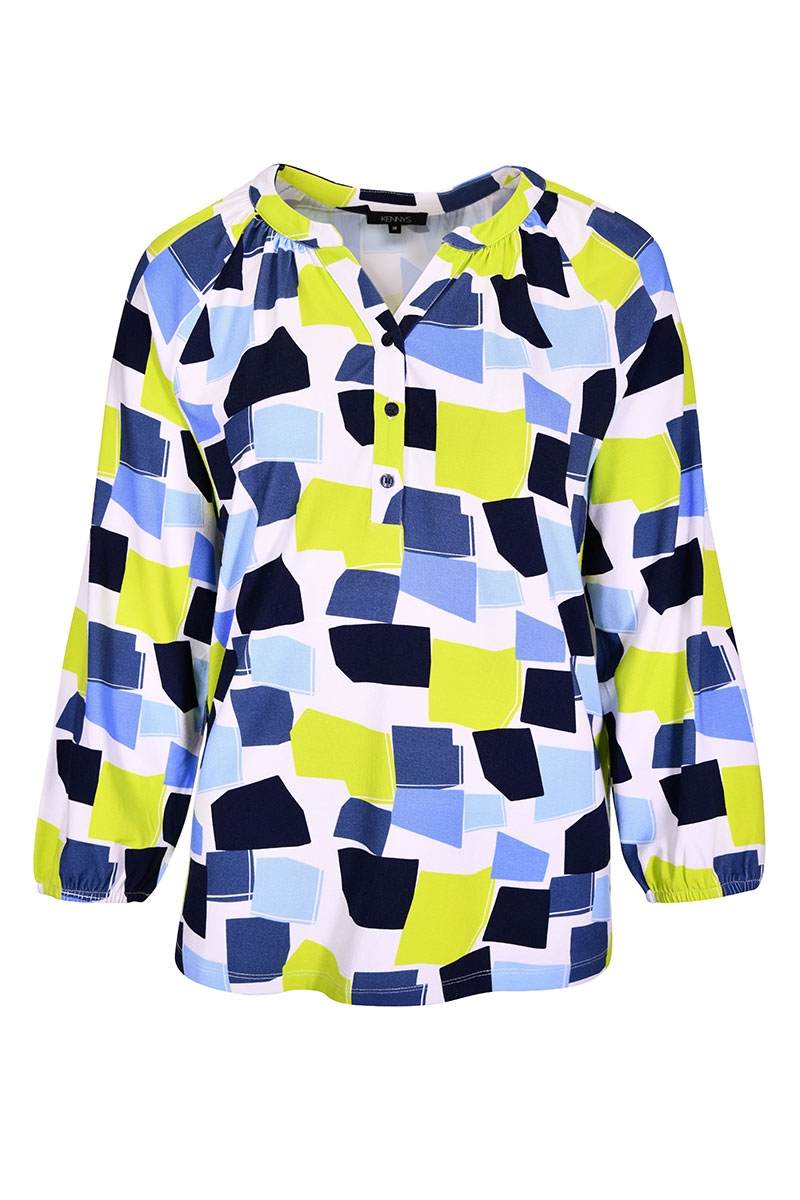 Kästchen-Shirt