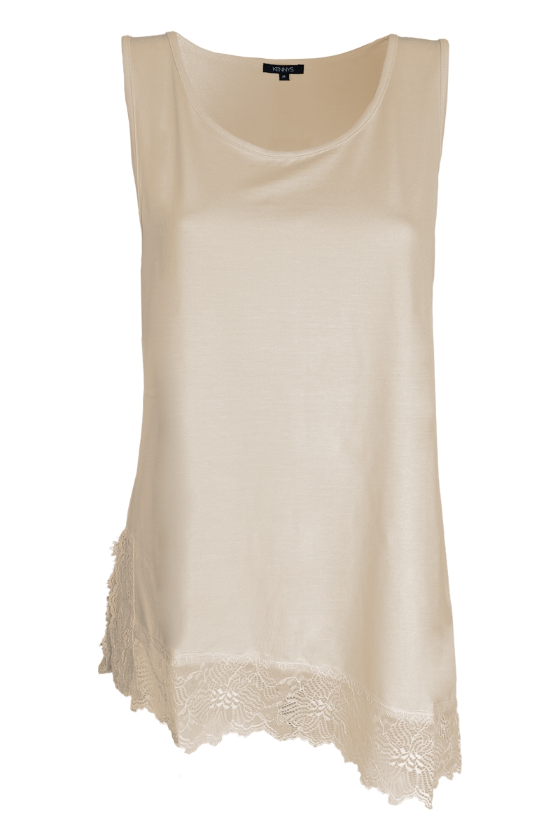 Top mit Spitze