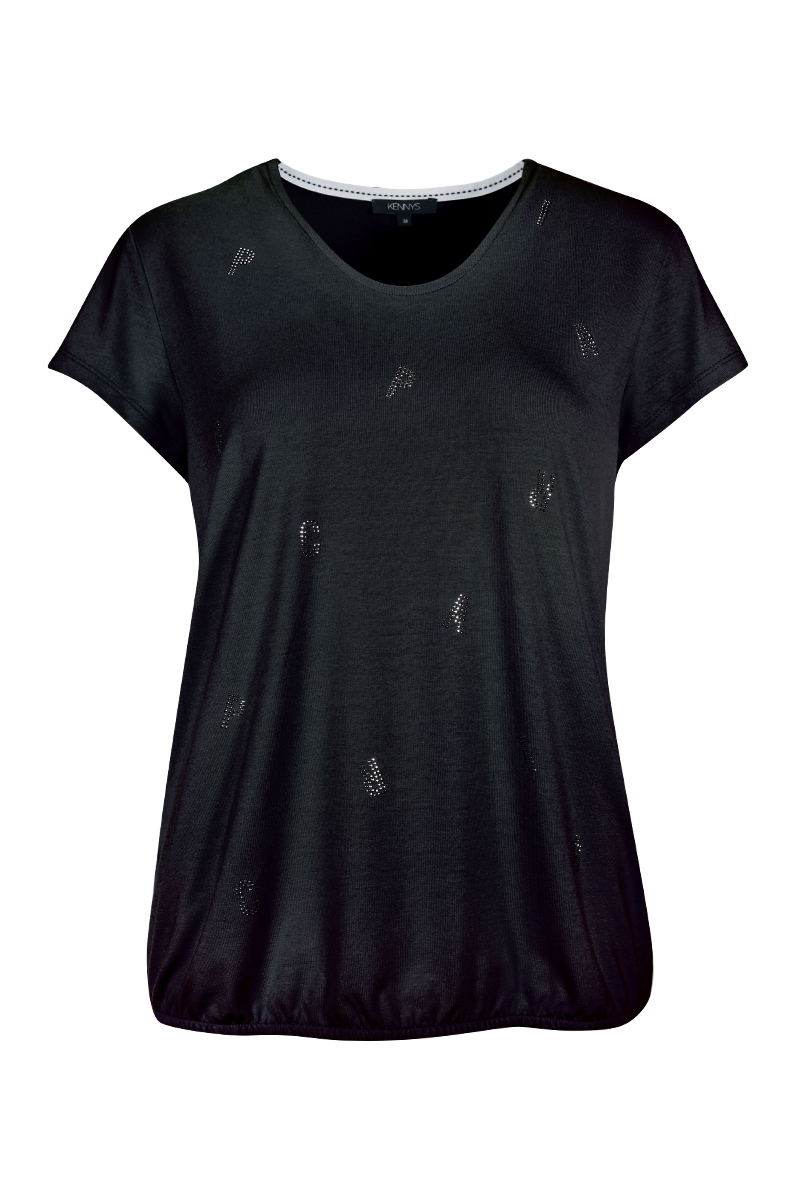 Steinchen-Shirt