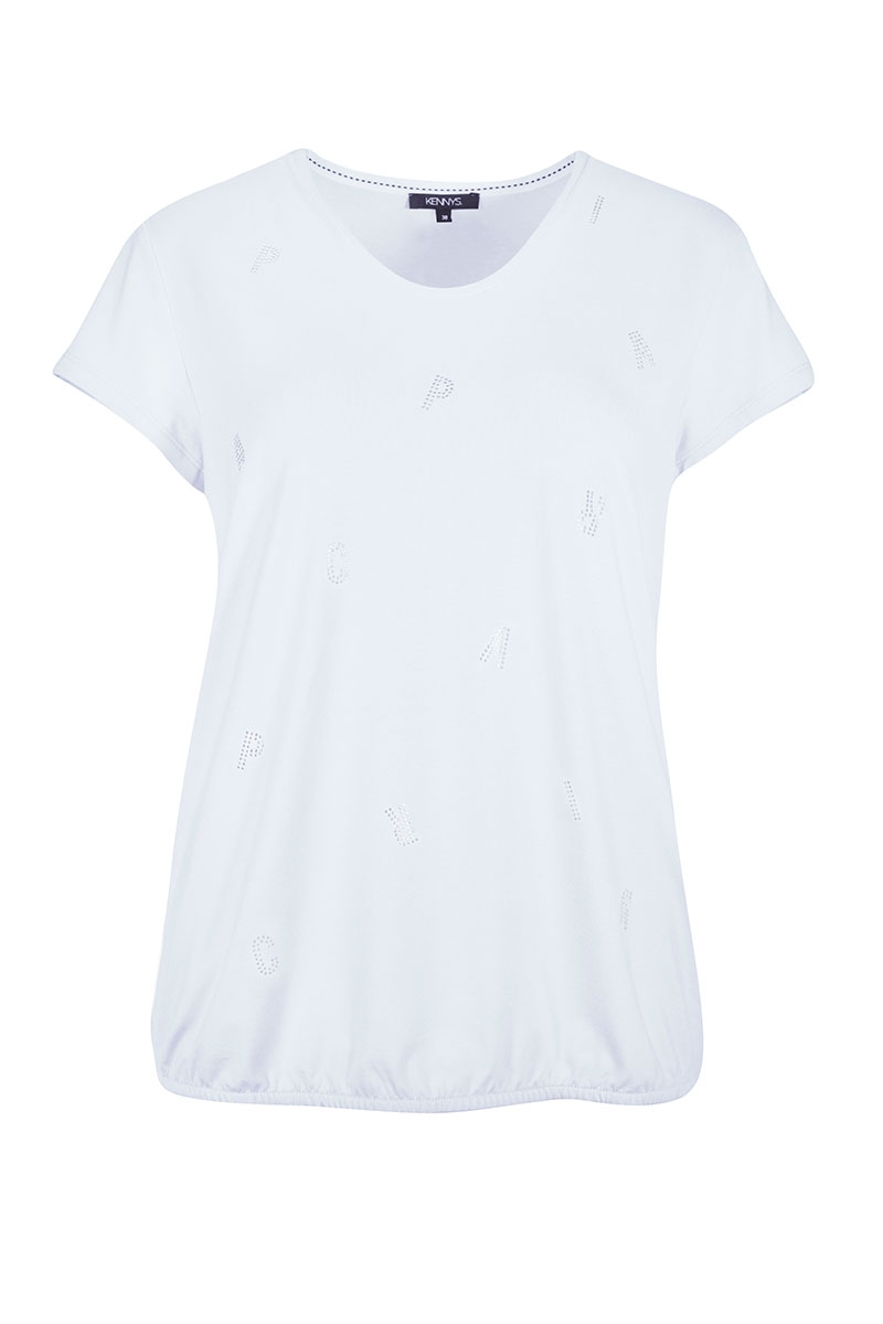 Steinchen-Shirt