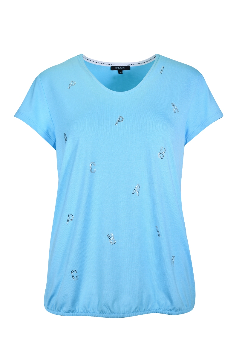 Steinchen-Shirt