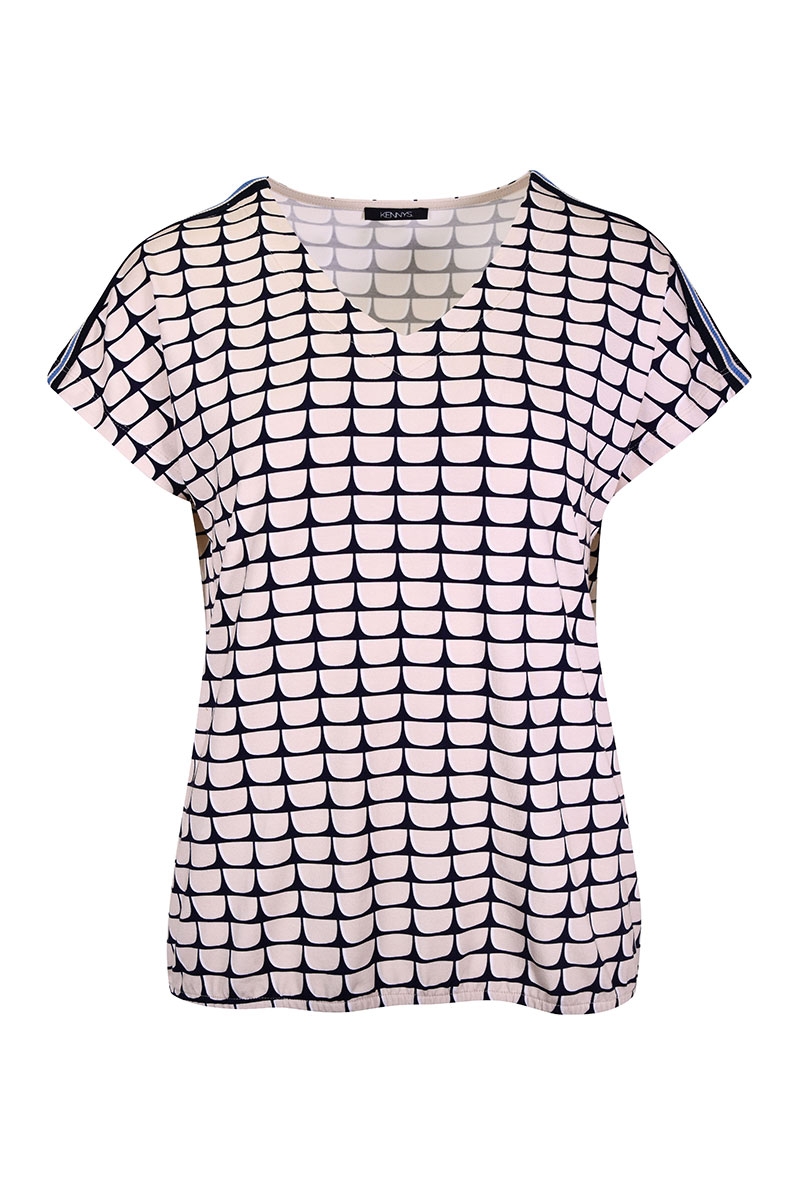 Grafisches Allovershirt