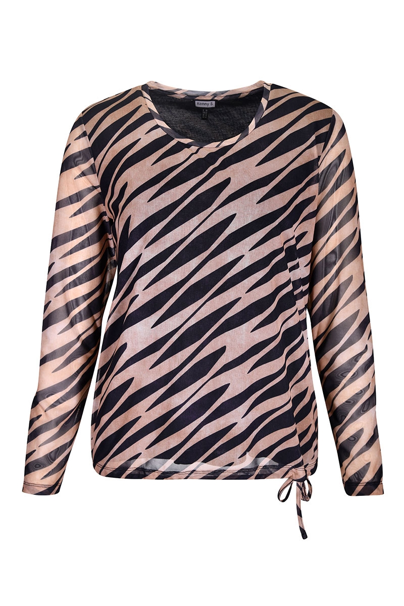 Mesh-Shirt mit Tunnel