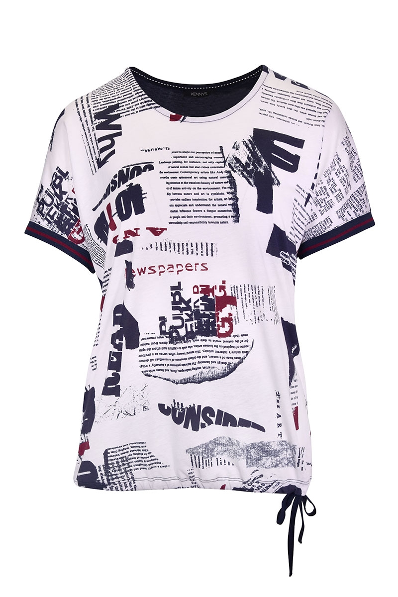 Tunnelshirt Zeitung