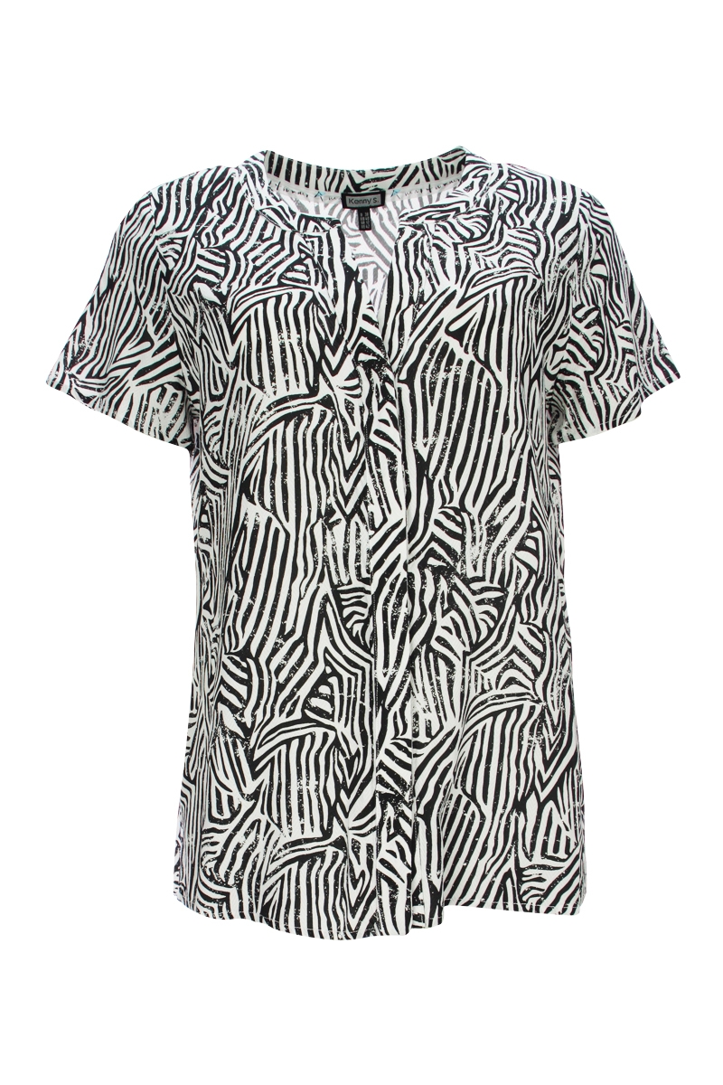 Bluse Zebrapatch