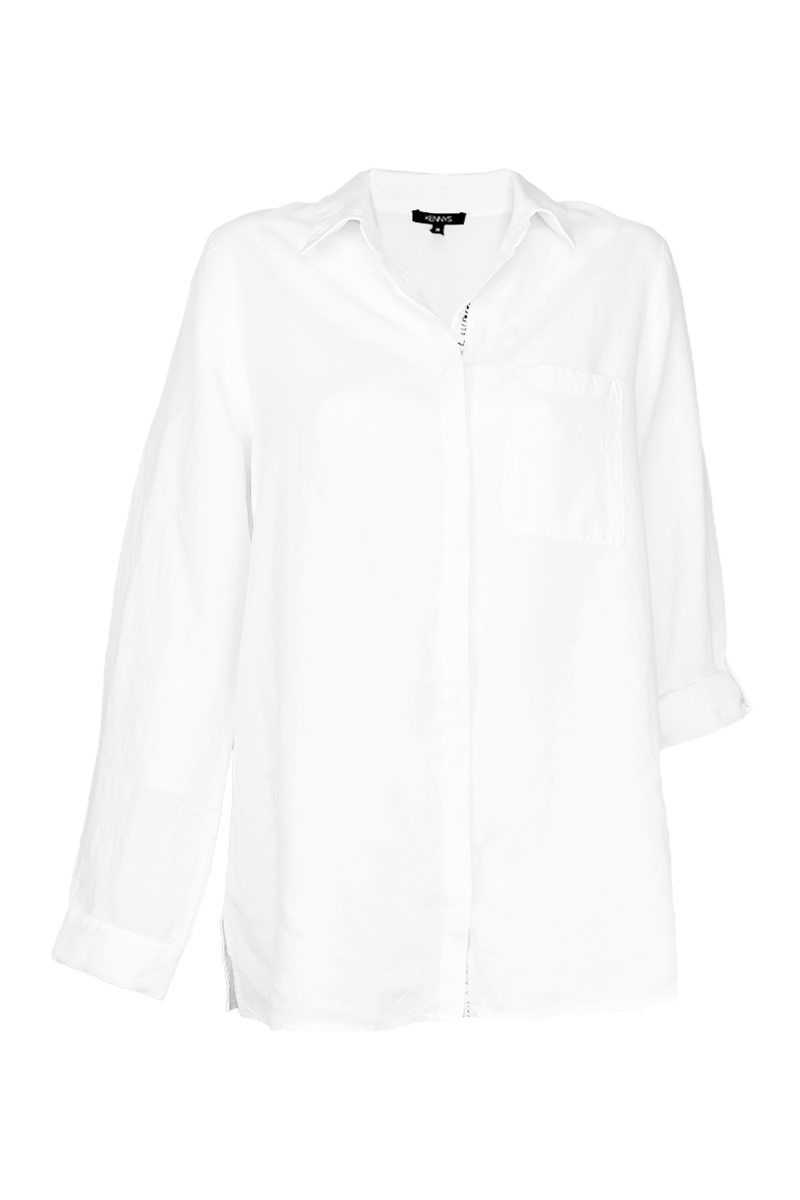 Kragenbluse