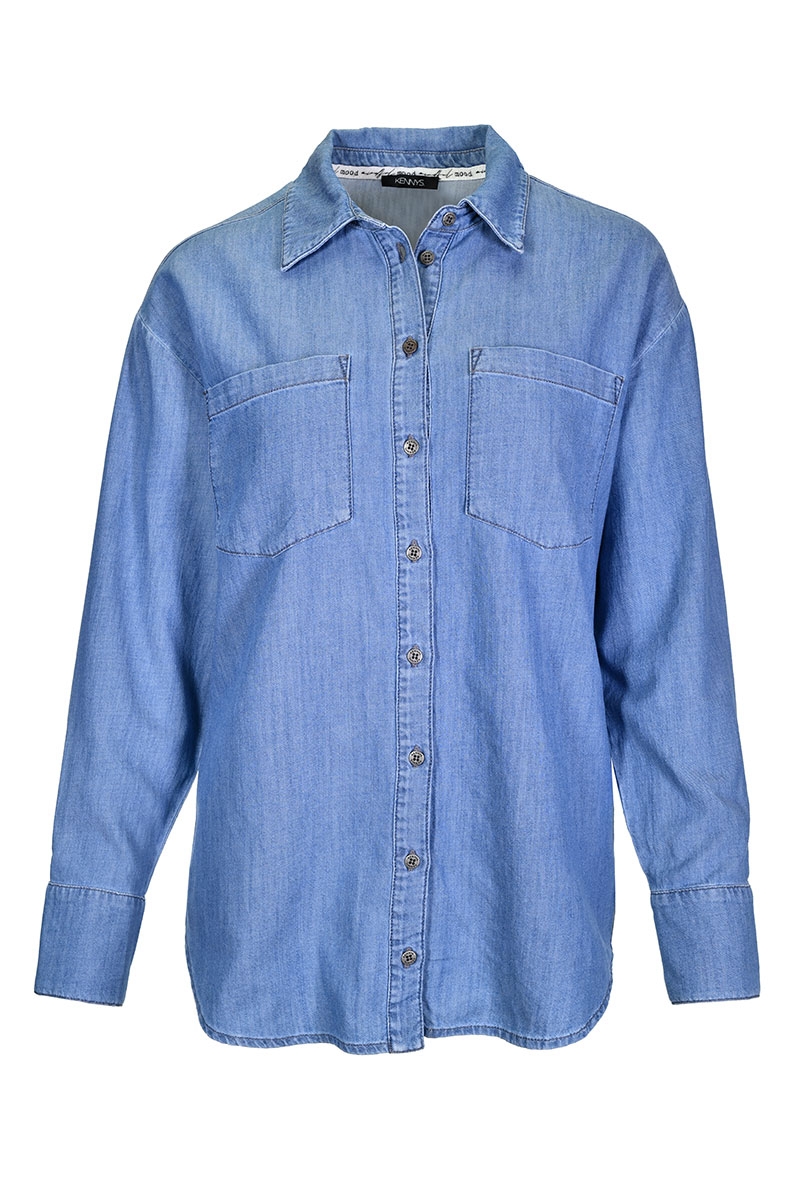 Denim Bluse