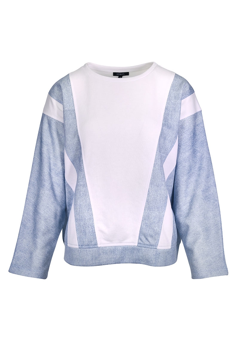 Denim-Sweater