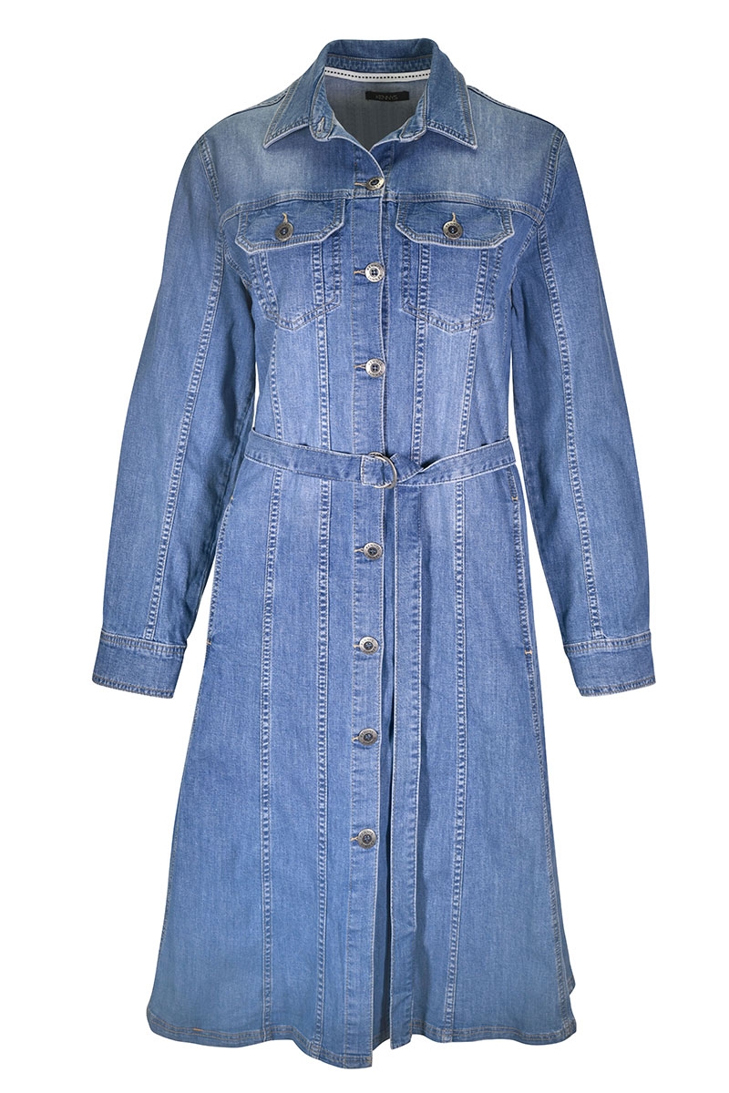 Denim Mantelkleid
