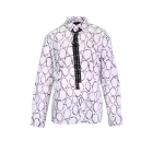 Bluse mit Kreisen