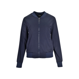 「SUNSEA」 Cut Off Melton Blouson/Ash Navy SUNSEA」 Cut Off Melton Blouson/Ash Navy